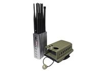 Do inibidor Handheld do sinal de 10 antenas tampa de nylon 4G 5G WIFI GPS AC110V