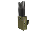 Jammer Handheld do sinal de 12 antenas todo o construtor do telefone celular 4G/3G/2G GPSL1L2L3L4L5 das faixas