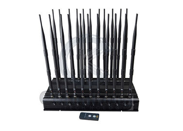 Todos em um 22 canalizam o aparelho de interferência 2G 3G 4G 5GLTE Wi-Fi2.4G GPS do telefone celular 5GLTE
