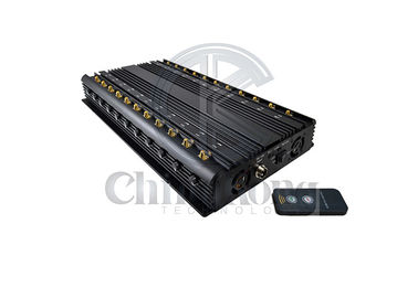 Todos em um 22 canalizam o aparelho de interferência 2G 3G 4G 5GLTE Wi-Fi2.4G GPS do telefone celular 5GLTE