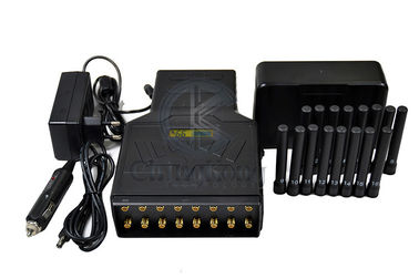 16 jammer do telefone celular do VHF da frequência ultraelevada de Antenas 5G WIFI GPS