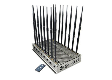 101W que obstrui o jammer do sinal do telefone celular das antenas 5G do raio 16 de 80m