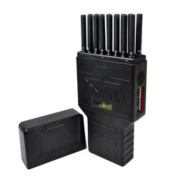 O LCD indica o jammer do sinal do telefone de 5G células de WIFI GPS 3G 4GLTE