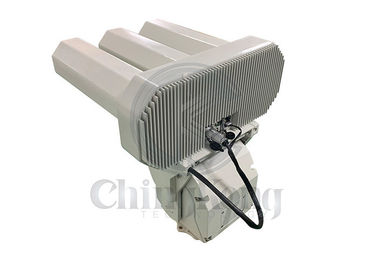 Jammer do sinal do zangão das antenas direcionais 60W 1500m do suporte 3 do veículo