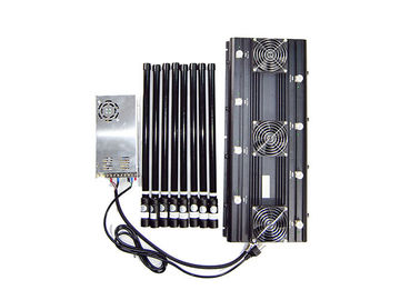 8 faixas 4G 3G G/M WIFI jammer do sinal do telefone celular de 165 watts