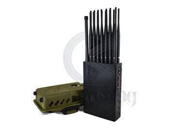 Jammer Handheld do telefone celular das faixas 5G de LOJACK G/M 16