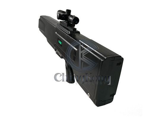 Bateria 50W 1500M Drone Jamming Gun dos ventiladores de refrigeração 24V 10Ah