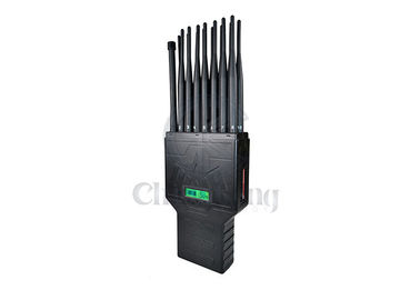 Antenas Handheld do jammer 16 do sinal do telefone de 5G células que obstruem Lojack WIFI GPS 3G 4GLTE